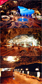 洞穴餐厅，你可以仰观奇妙的岩石峭壁，也可以远眺洞外幽蓝醉美的海景夜色。 - 蜜豆