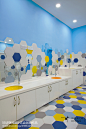 公装幼儿园洗手台设计