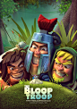 The Bloop Troop (short film) from Pencillati Studios, Pencillati Studios : A ruthless barbarian, a hair-splitting master archer and a knight in shining armor are brought together in the battlefield by a common enemy- a formidable fly. What ensues in this