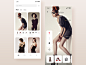 Fashion ux app ui how shopping model fashion app fashion home page home online retailers details page clothing clothes ppare