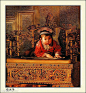 姜国芳的清宫油画：《皇太子》