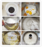 如何做黑芝麻戚风蛋糕的做法（适合减肥人士食用低脂养生健康早点）