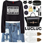 Shop : www.lucluc.com
Skirt : http://www.lucluc.com/lucluc-lightwash-blue-ripped-denim-skirt.html
Bag : http://www.lucluc.com/bags/lucluc-black-bat-type-leather-satchel-bag.html
#lucluc
