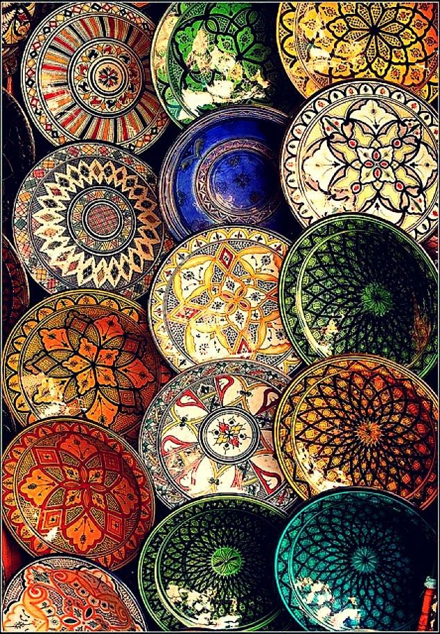 Hand painted Morocca...