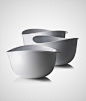 Norm Mixing Bowls/ white  www.normcph.com