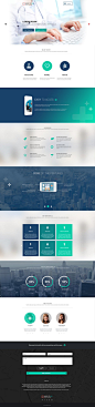 Good to Go single page PSD template