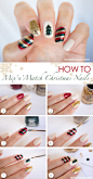 christmas nail art tutorial