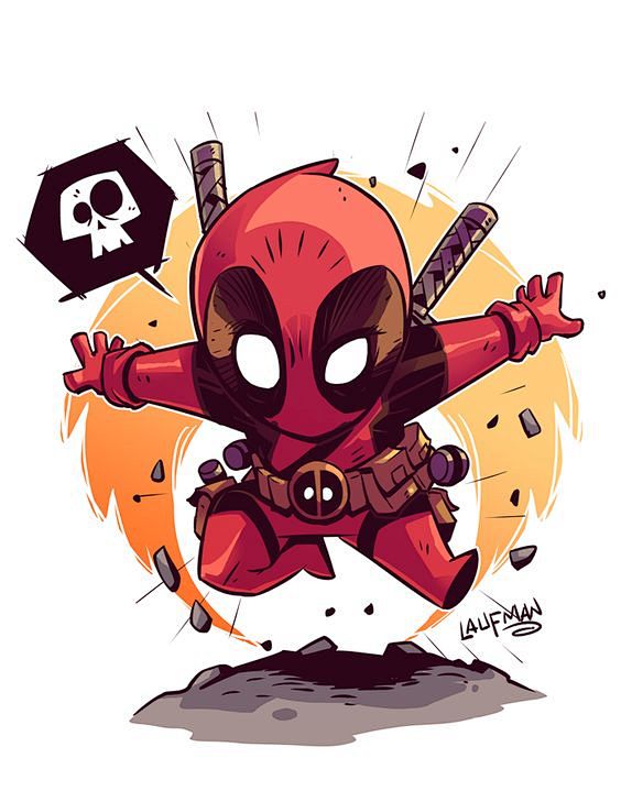 Chibi Deadpool! by D...