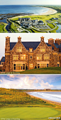 [] 奢华旅行度假： 位于#爱尔兰#Clare西岸的The Lodge at Doonbeg 拥有无尽的大西洋海景。由于位于海湾边，于是人们推开窗便可以呼吸略带咸味的空气。这座以爱尔兰乡村住宅为蓝本设计的度假村拥有一处地势多变的高尔夫球场，人们可以在此一边打球，一边欣赏爱尔兰乡村风景及海滨风光。