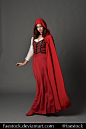 Red riding hood  - Stock model reference 4 by faestock