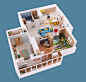 dollhouse-view-floor-plan.jpg (1200×1148)
室内设计 家居 家具 软装 装修 效果图 样板房 住宅 公寓 LOFT别墅 豪宅 三居室 二居室 小户型 四居室 五居室 大平层 户型 平面图