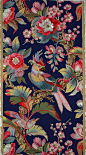 Wallpaper, 1905–13. Block-printed on paper. Made by Zuber et Cie. France