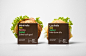 Sandwich packaging designed by BVD for 7-Eleven Sweden