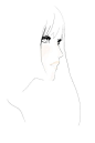 Garance Doré、插画、Garance Dore、Fashion Illustrations、女人、手绘服装、黑板报、黑白、勾勒、脸、Comic、美好、色彩