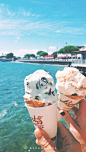 夏季、冰淇淋