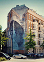 国外大型街头艺术壁画-设计之家