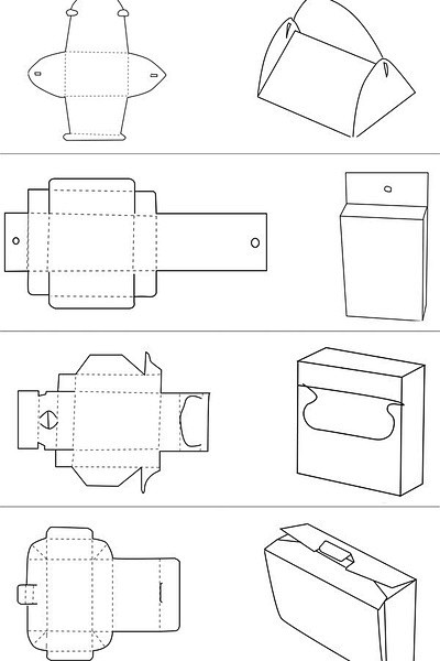 纸盒设计 参考