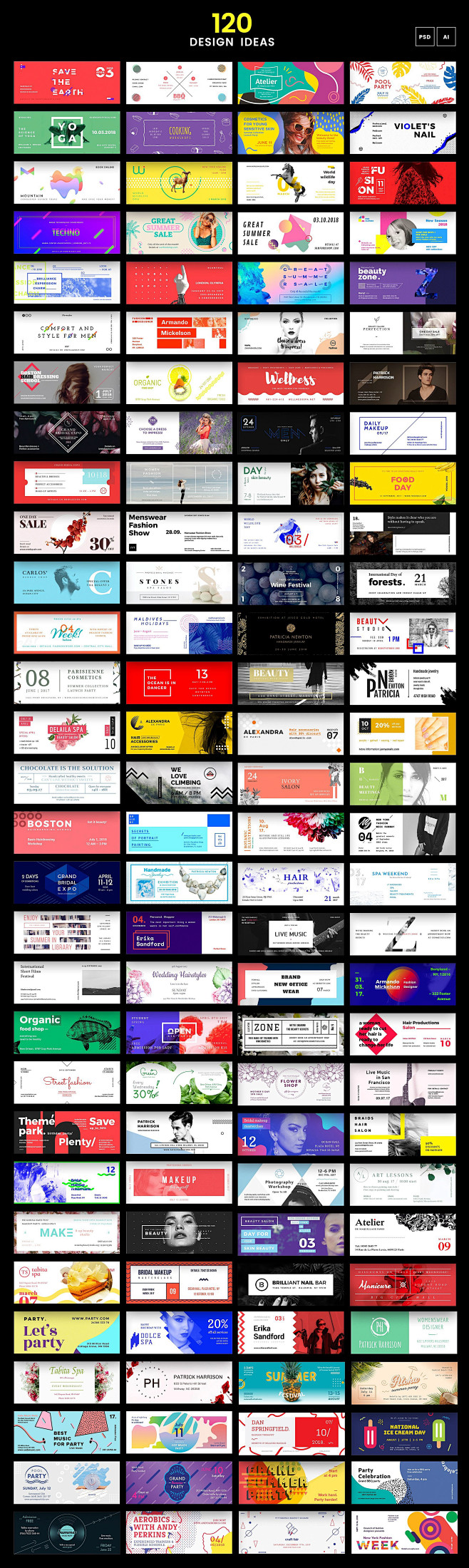 120 in 1 Web Banner ...