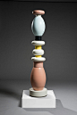 Ettore Sottsass, totem, ceramica, Bitossi