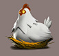Evil Chicken , Petar Milivojevic : Evil Chicken  by Petar Milivojevic on ArtStation.