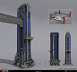 Bootcamp Platform Crane, Braydan Barrett : I had the opportunity to design the Platform Crane for the Bootcamp tutorial in Gears 5! The Crane is used to place the individual training platforms down as players progress though the tutorial. Extremely happy 
