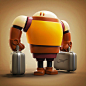 TravelBot by stevetalkowski - Steve Talkowski - CGHUB #Botober Day 19