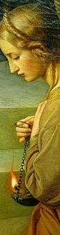 The Parable of the Wise and Foolish Virgins (detail) 1838-42 Friedrich Wilhelm Schadow 
 