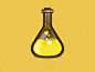 Chemist icon 6#瓶子# #插画##配色#