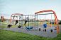 Cross System: New Outdoor Fitness is a Game Changer by KOMPAN : Adaptable fitness infrastructure for all ages.
