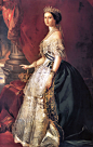 Franz Xaver Winterhalter（1805-1873）是当时最杰出的宫廷画家。他为欧洲各国官廷绘制作品，人物多为活跃在19世纪的欧洲皇室名人，尤其得到英国维多利亚女王的喜爱。人们认为他的作品历史纪录价值超过艺术价值，通过他的绘画，人们可以更进一步了解欧洲19世纪皇室贵族的肖像面貌和奢华生活。
