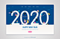 2020新年着陆页设计  