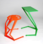 Ergo Stool + Table折叠怪异办公椅子封面大图