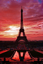 法国，巴黎，埃菲尔铁塔