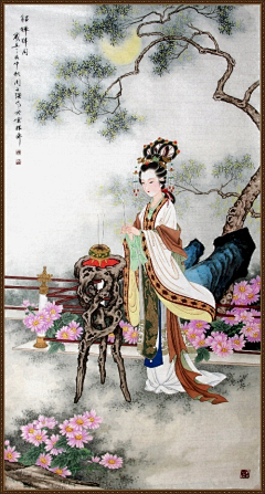 漓奈采集到古画