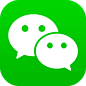 微信 社交 聊天Wechat #App# #icon# #图标# #Logo# #扁平# @GrayKam