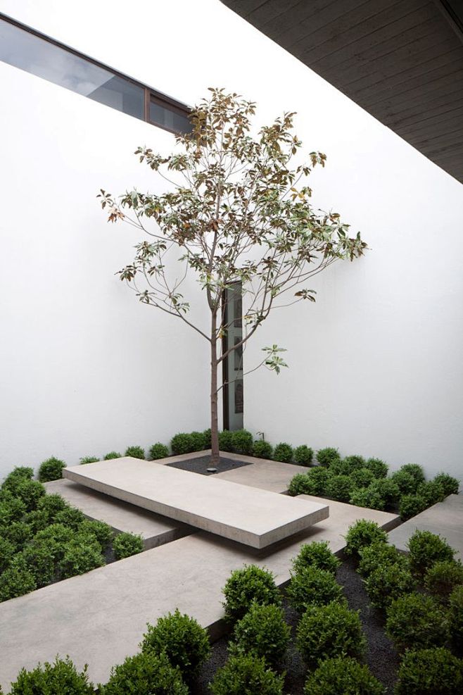 Small courtyard with...