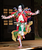 Kabuki featuring Ebizo Ichikawa XI at Sadler's Wells, London, Great Britain rehearsal 3rd June 2010 Ichikawa Ebizo (as Sato Tadanobu / the fox Genkuro) Photograph by Elliott Franks