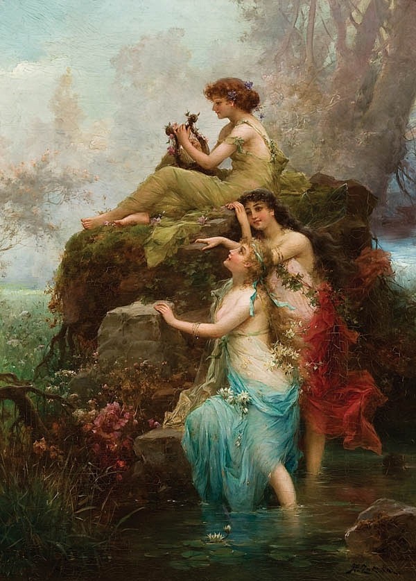 Hans Zatzka，奥地利画家 - ...