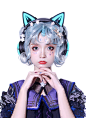 YOWU/妖舞 猫耳耳机三代头戴式蓝牙无线可爱潮少女猫耳朵猫咪耳机-tmall.com天猫