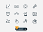 100 Free Sketch Icons by Icons Mind in 40个圣诞矢量图标的饕餮大餐下载