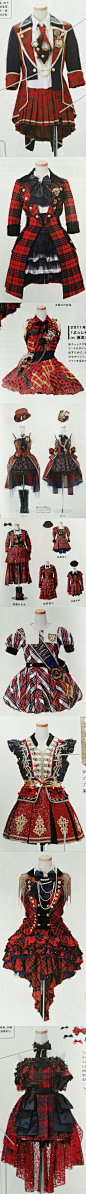 AKB的服装也算是偶像界的经典吧 #AKB48衣装図鑑# ​​​​