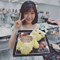 #AKB48##渡边麻友##祝まゆゆ22歳# 【宝宝in麻里子ins/横山推特】明天是まゆゆ的生日啊！#本来以为是布丁狗近看才发现是熊##遗憾的まゆゆ#