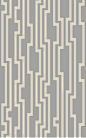 Surya Modern Classics CAN-2023 Flint Gray Area Rug: