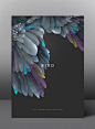 BIRD, a poster from the “Life On Earth" series by Ukrainian graphic designer Yevgeniya Glova.: 