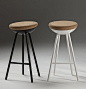 Boet barstool, cork seat | SH: 30" | $995 List | Hightower