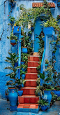 Chefchaouen, Morocco                                                                                                                                                      More: 