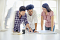 Business people working together at conference table by Gable Denims on 500px