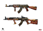 H1Z1 AK-47 Weapons Progression, William Bao : Some AK skin designs I did during my time at Daybreak.<br/>Here is Carson Steil's kickass sculpt of the final design in game<br/><a class="text-meta meta-link" rel="nofollow"