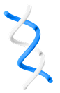 dna - 40个医疗药品3D图标合集 Pharma 3d icons(Blue and Clay)