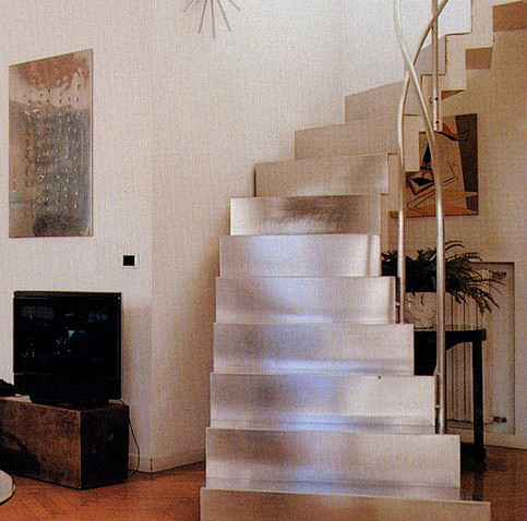 室内阁楼楼梯设计效果图片